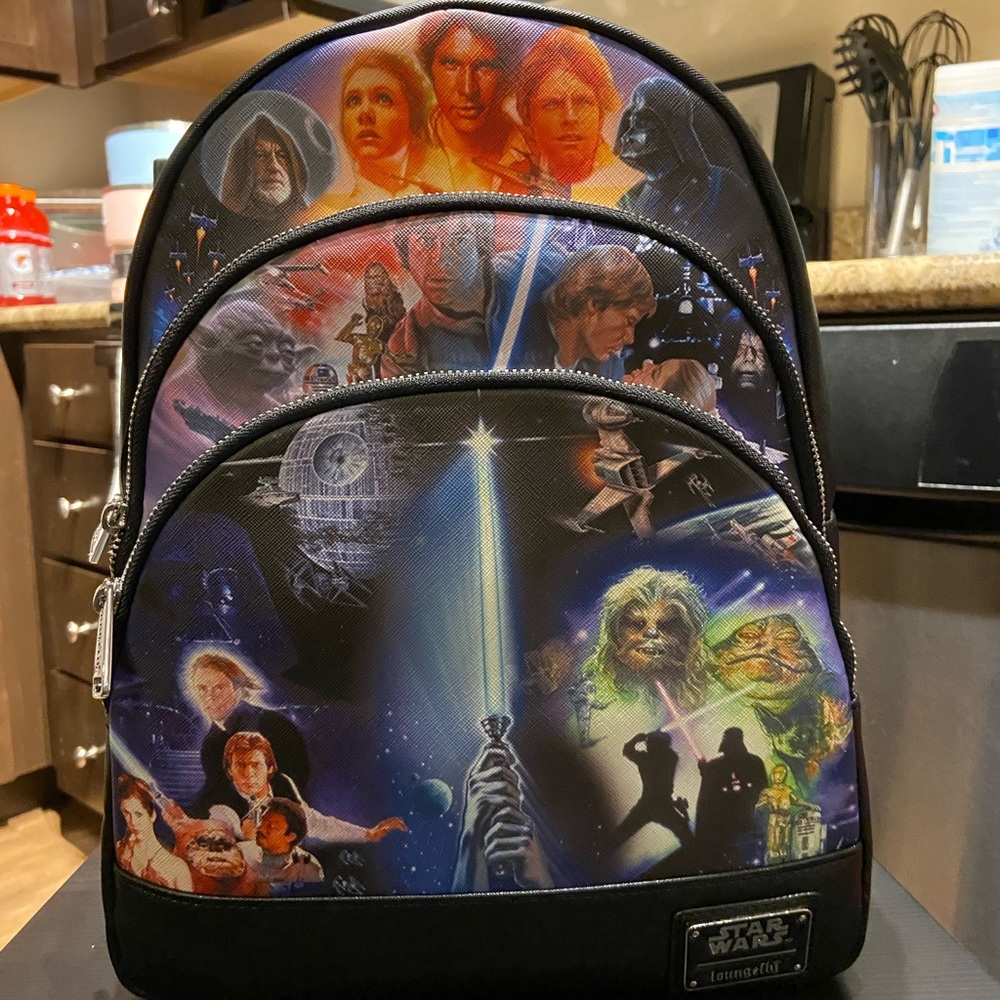 Loungefly Star Wars Original Trilogy Mini Backpack